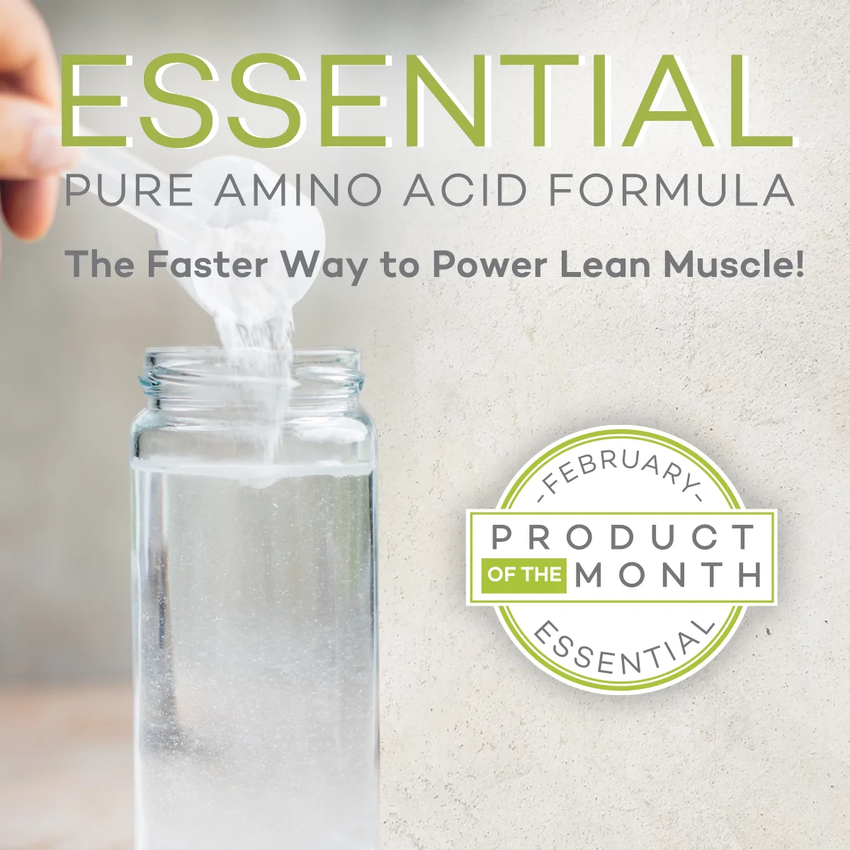 ESSENTIAL Powder (Pure Amino Acid Formula) 18oz