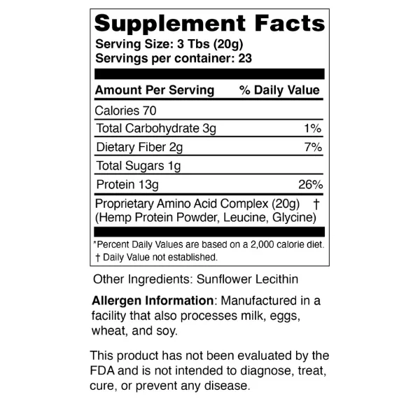 Optimized Plant Protein 16oz Bag - Image 3